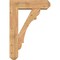 Ekena Millwork Olympic Craftsman Smooth Bracket w/ Offset Brace, Western Red Cedar, 7 1/2"W x 26"D x 38"H BKT0806X26X38OLY04SWR - alternate 3